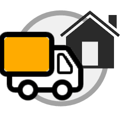dumpster delivery icon